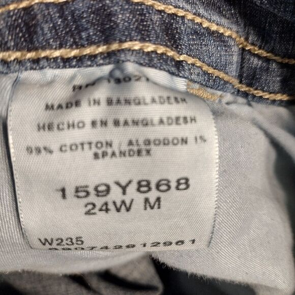 💕RIDERS BY LEE DENIM WOMENS JEAN SHORTS SIZE 24W. - Picture 5 of 5